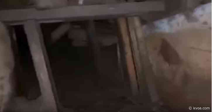 US, Mexican authorities discover unfinished tunnel in Nogales