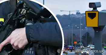 Armed police incident shut major road one-way in Swansea