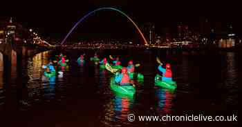 Night kayaking on the Tyne proves a bright idea for a unique Newcastle adventure