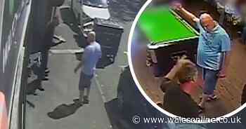 The CCTV footage killer tried to dump after brutal pub attack which killed charity worker