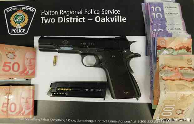 Traffic Stop in Oakville Leads to Drug & Firearm Seizure