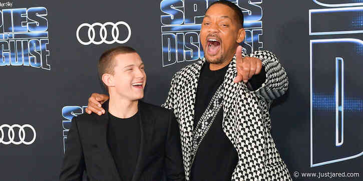 Tom Holland & Will Smith Met for the First Time in an Escape Room! (Video)