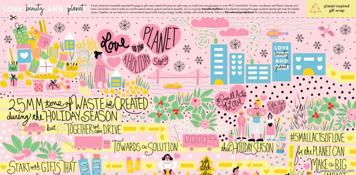 Brands’ latest media experiment? Reinventing wrapping paper