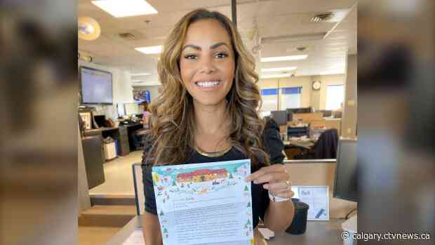 'Made me tear up': CTV Morning Live co-host receives response from Santa decades after sending letter