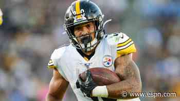 Steelers RB Conner (shoulder) out vs. Cards