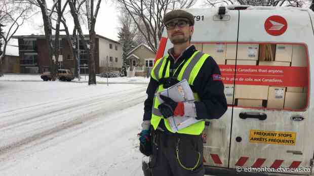 'The whole world is my karaoke machine': Singing mailman brings smiles to Edmonton streets