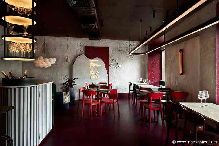 Colour and texture collide at Commons by Yuloo Studio