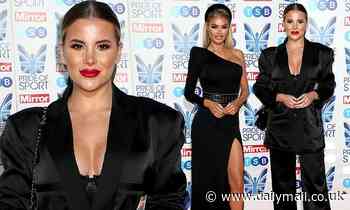 TOWIE's Georgia Kousoulou puts on busty display as matches Chloe Sims at Pride Of Sport Awards
