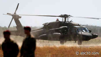 Black Hawk helicopter missing after takeoff in Minnesota