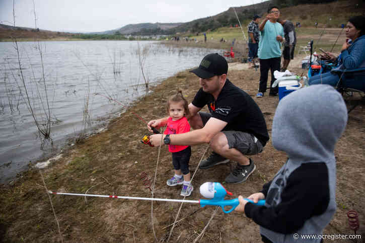 Trout fishing opens Friday at freshly stocked Irvine Lake