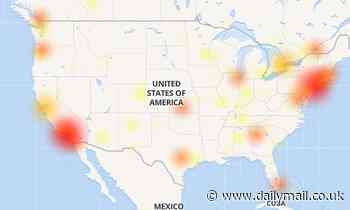 Instagram and Facebook are down for THOUSANDS across the US and Europe in second outage of the week