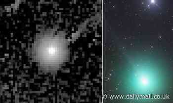 NASA's planet-hunting satellite captures massive spontaneous outburst of a comet