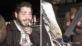Post Malone Gets Diamonds Tested For Authenticity And They Check Out