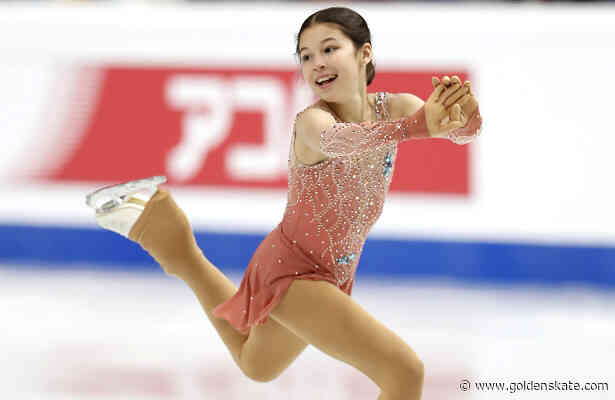 USA’s Liu leads junior ladies in Torino after making history