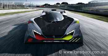 Peugeot Le Mans racer teased