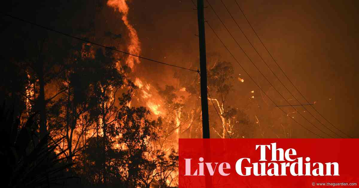 NSW bushfires spread across entire coastline as homes lost in Qld fires – live
