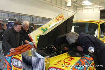 VIDEO: John Lennon’s iconic Rolls Royce rolls into Vancouver Island college for checkup