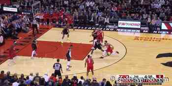 Steal by James Harden in the first quarter