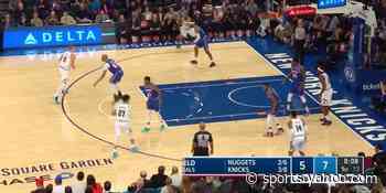 Jokic and Morris battle inside