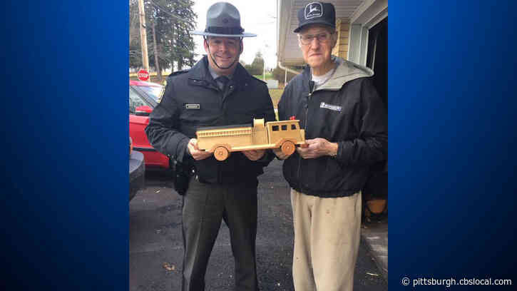 93-Year-Old Toymaker From Fayette County Makes 300 Wooden Trucks As Toys For The Holidays