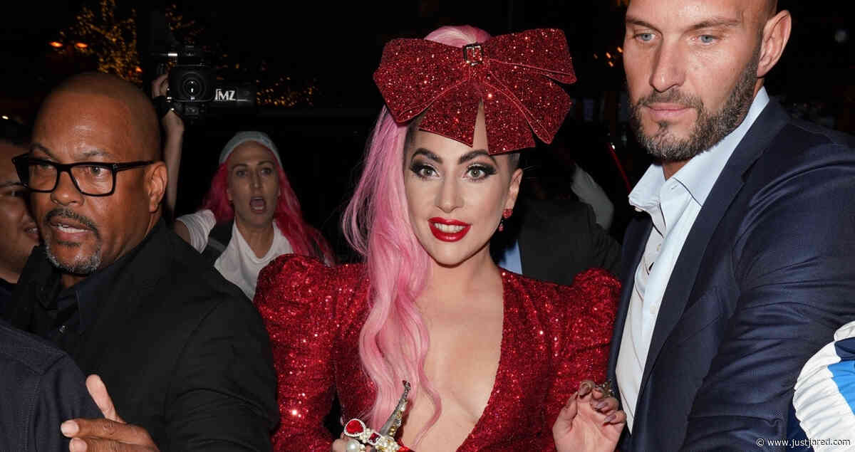 Lady Gaga Rocks Massive Finger Accessories at Haus Labs Pop-Up