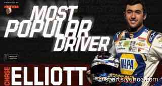 Chase Elliott wins Most Popular Driver Award in NASCAR Cup Series