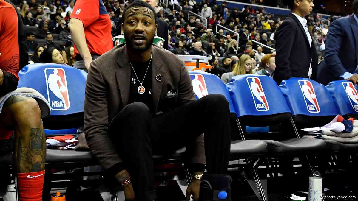 John Wall is dunking during pregame warm-ups again