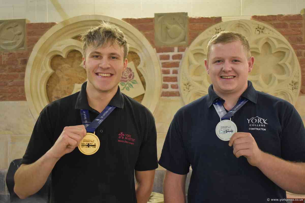 York College duo in medals delight