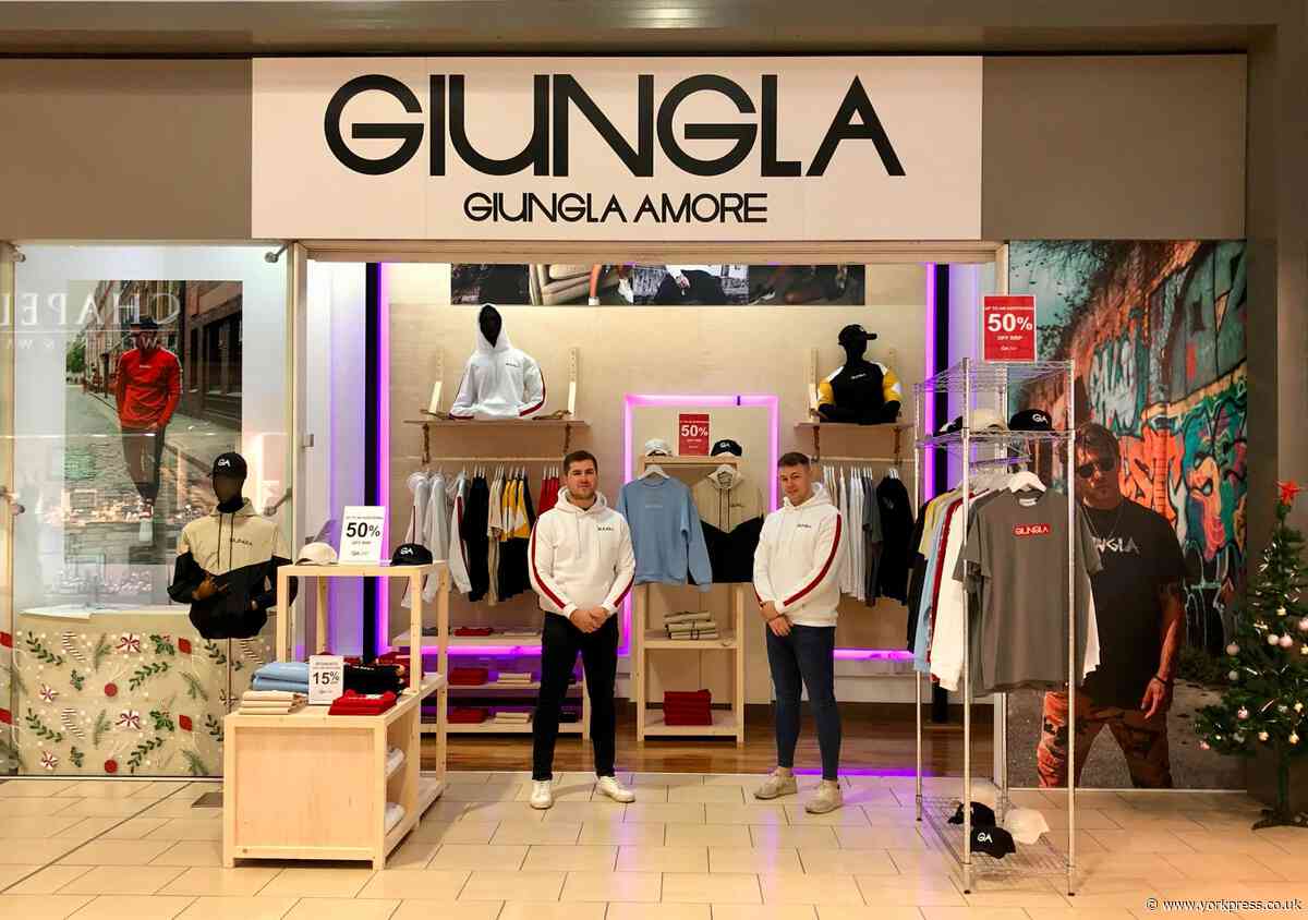 Duo break into fashion world with own designer street wear brand