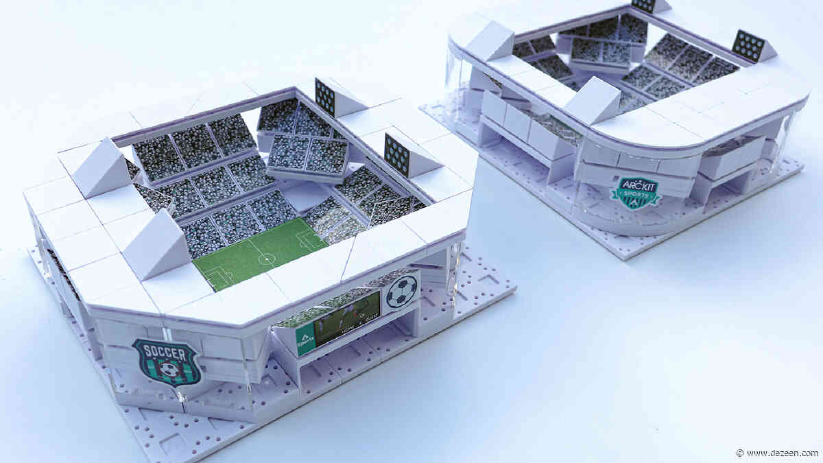 Competition: win an architectural stadium model-building kit by Arckit