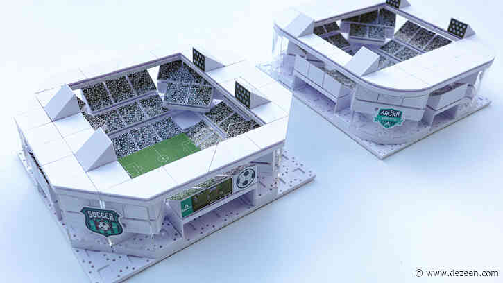 Competition: win an architectural stadium model-building kit by Arckit