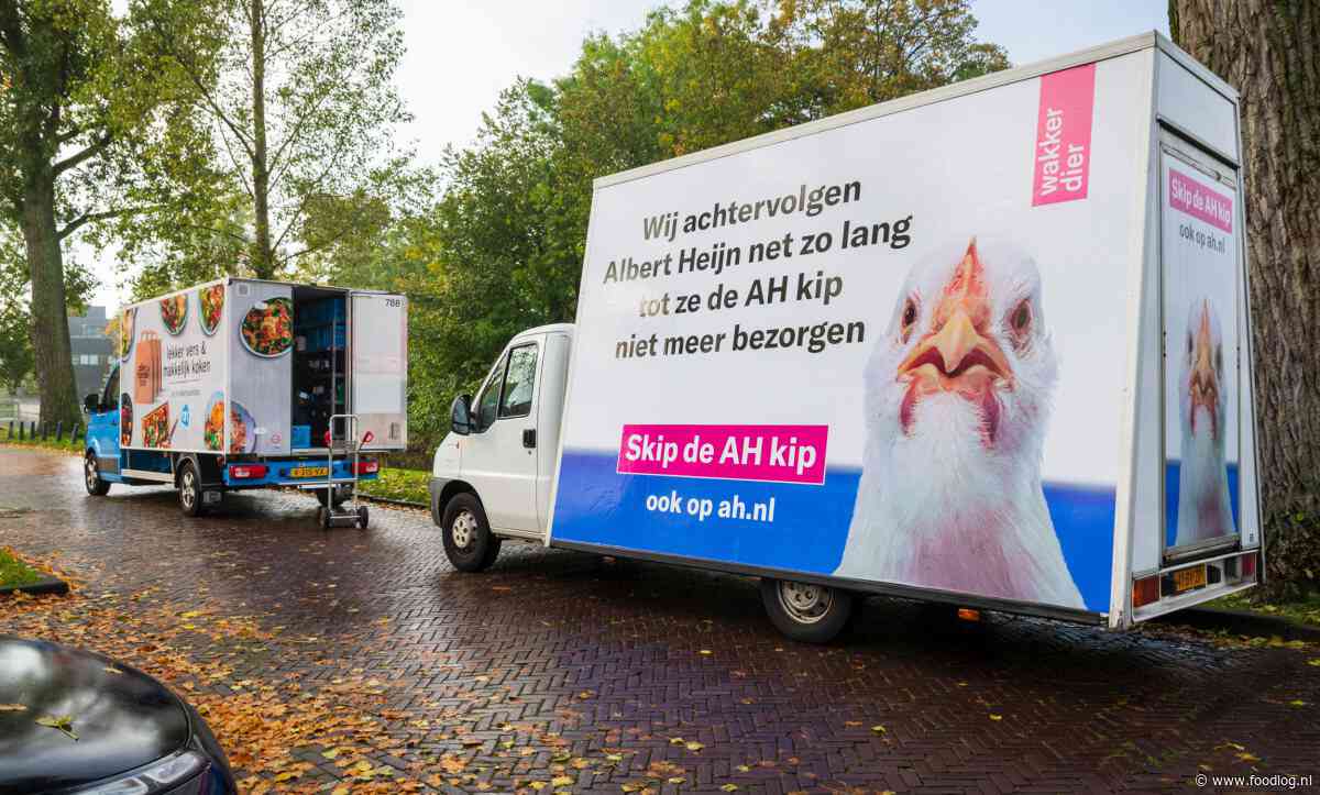 Wakker Dier moet en zal de AH-kip de nek omdraaien
