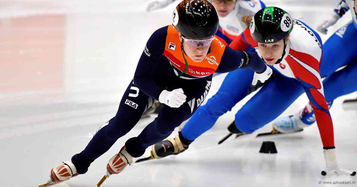 Nederlandse shorttrackers goed begonnen op World Cup in Shanghai