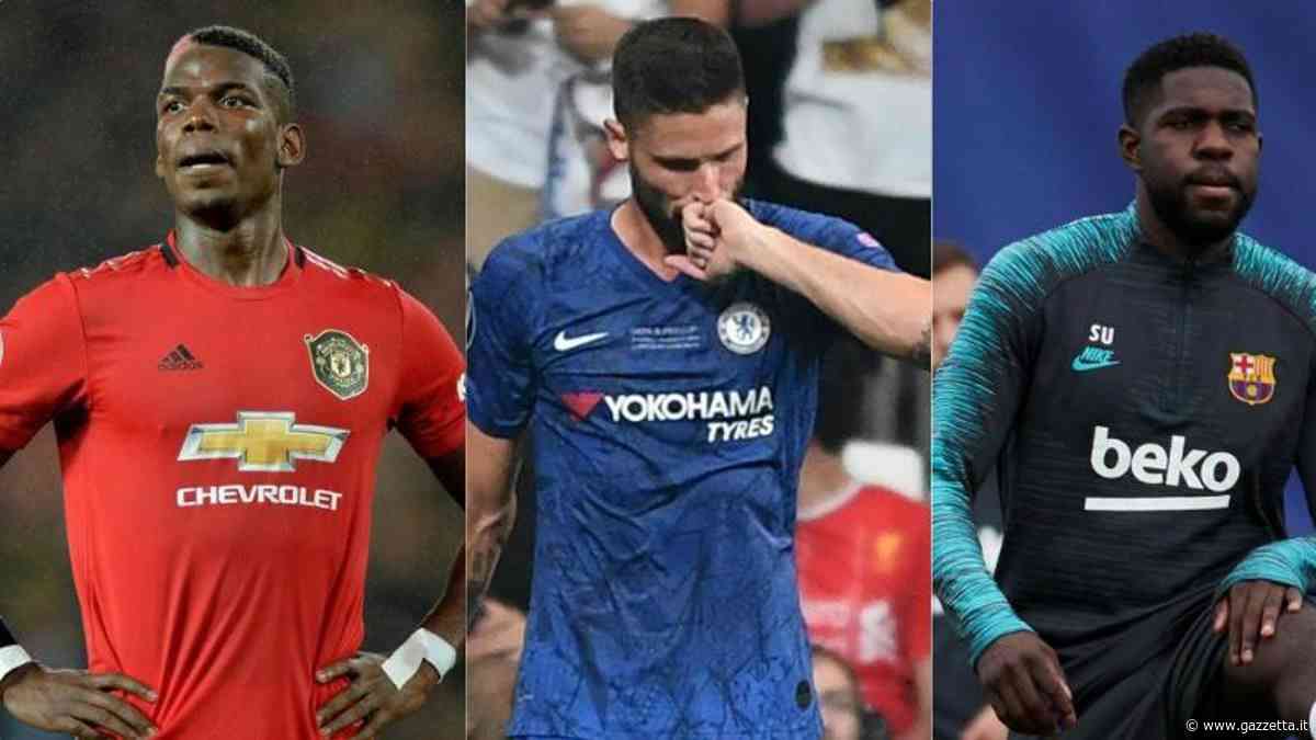 Calciomercato Juventus e Inter: occhi su Pogba e Giroud