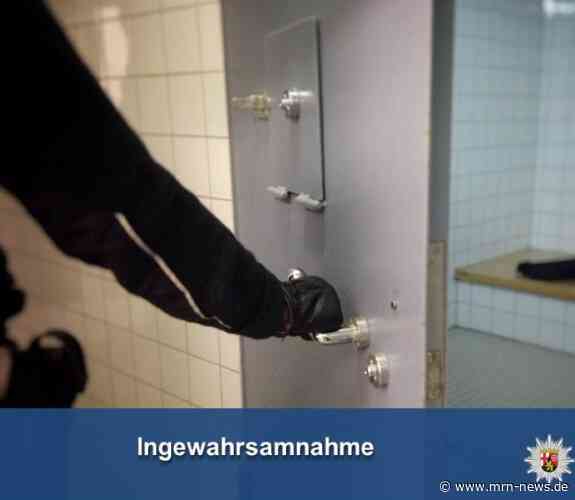 Speyer – Im “Bademaxx” randaliert und in polizeilichen Gewahrsam genommen