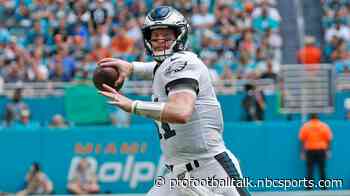 Carson Wentz frustrated by offense’s lack of consistency