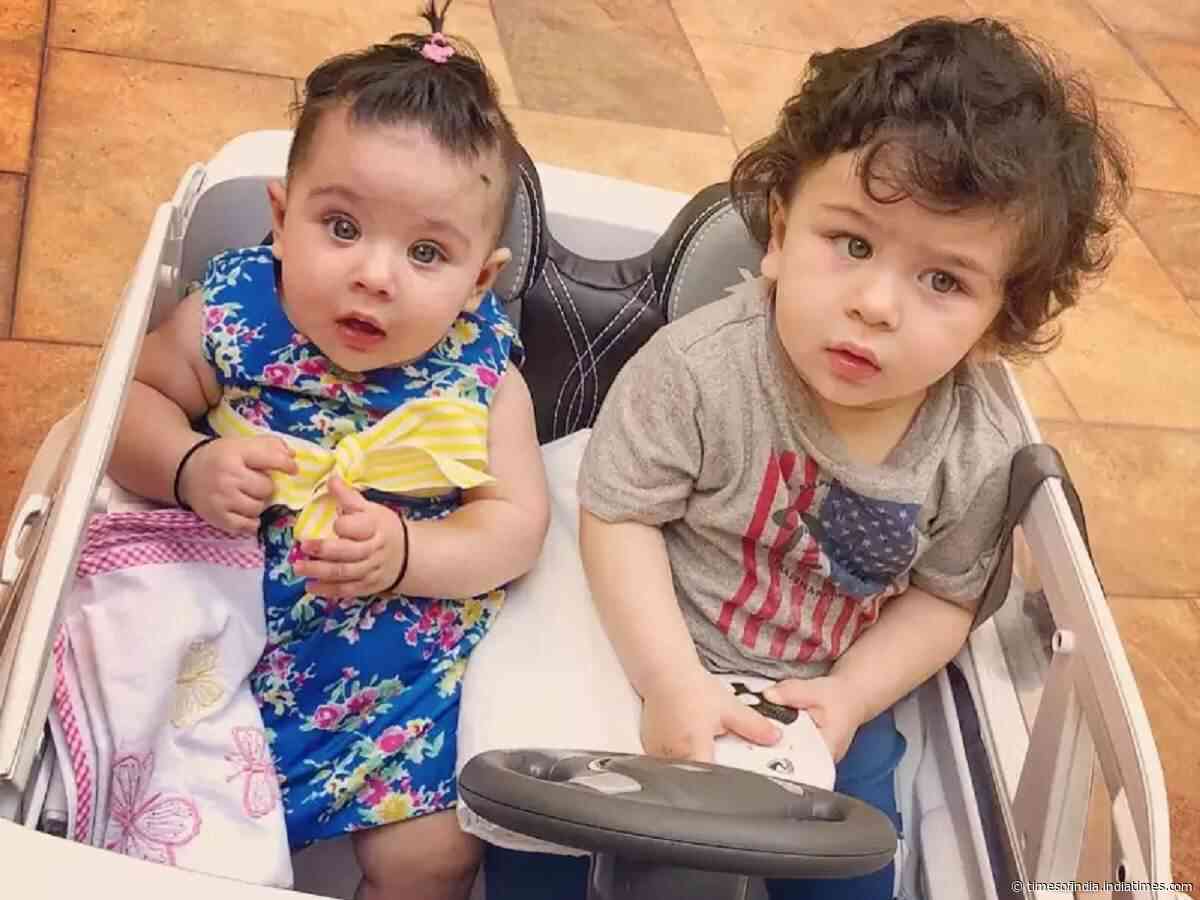 Pics of Taimur-Inaaya's artistic work