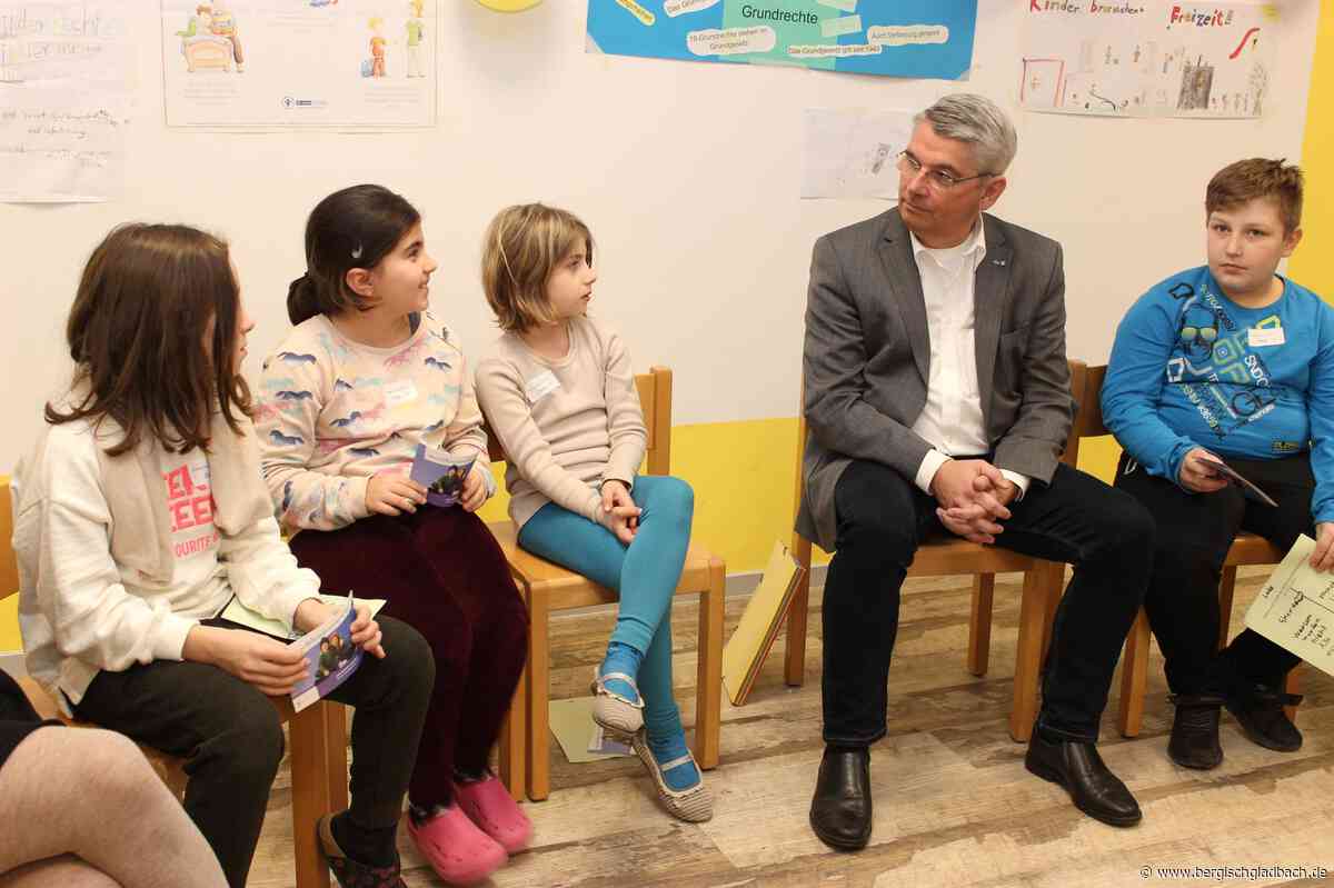 Bürgermeistersprechstunde in der OGS: Viele Fragen zu Kinderrechten