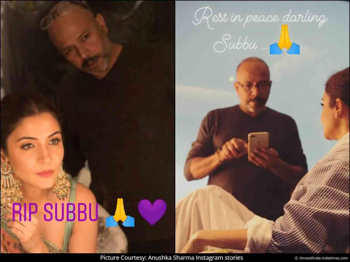 Anushka's note for her late make-up artist