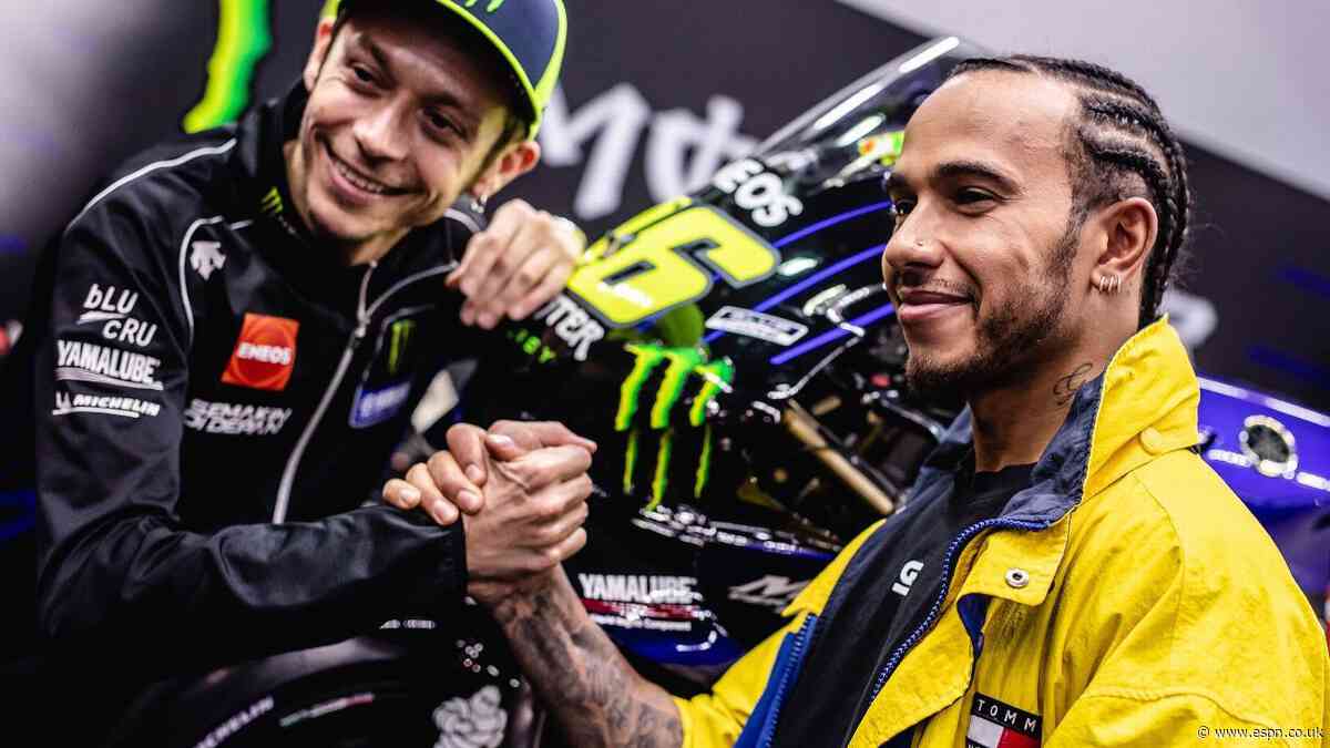 Valentino Rossi gets seat fitting at Mercedes