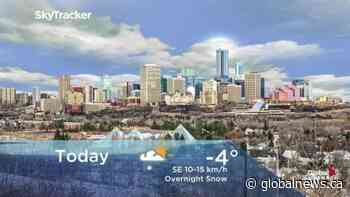 Edmonton early morning weather forecast: Friday, December 6, 2019