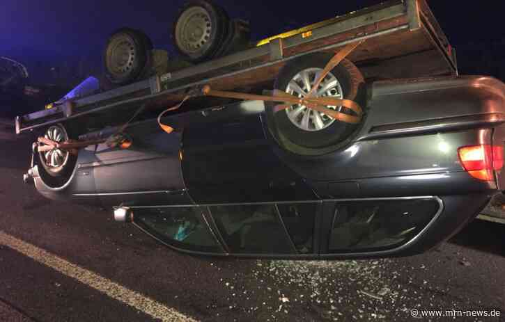 Kirrweiler – Schwerer Verkehrsunfall auf der #A65