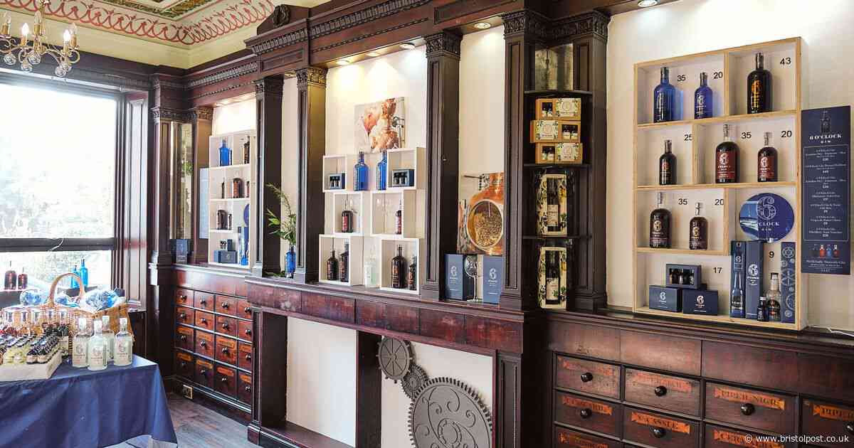 A stylish pop-up gin shop has opened in Bristol perfect for Christmas shopping