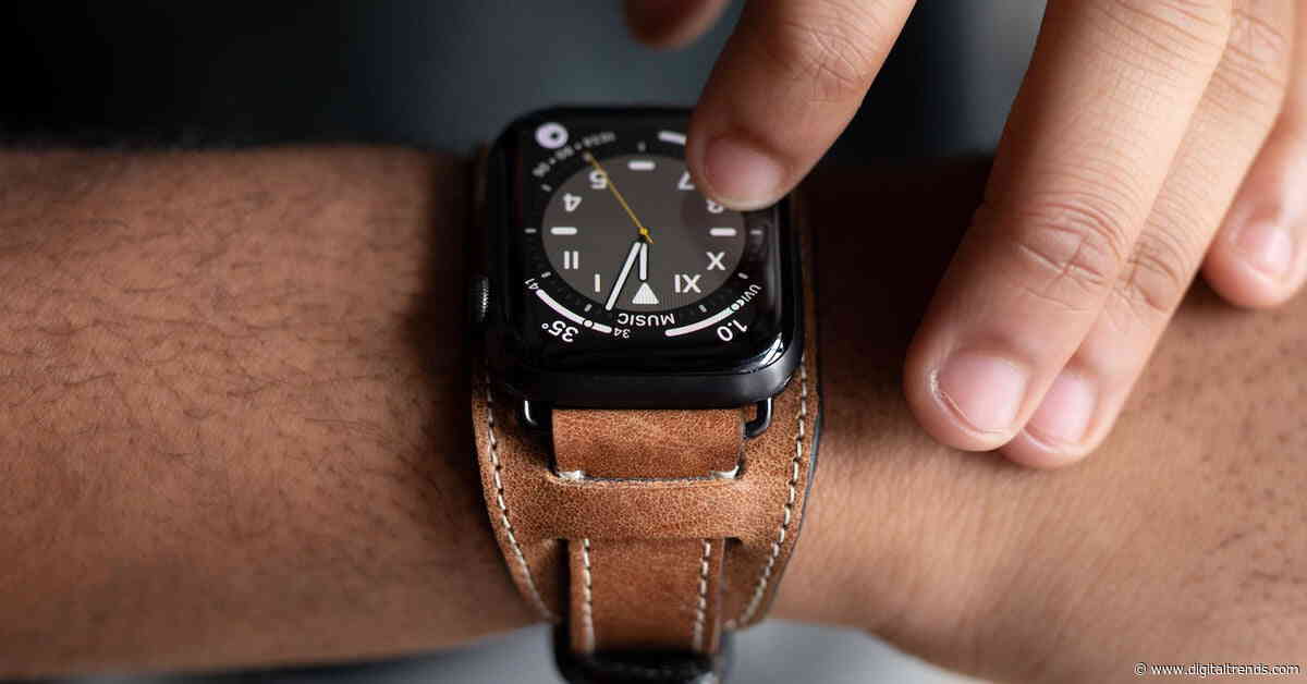 Made from decades-old leather, only 197 of these Apple Watch straps exist