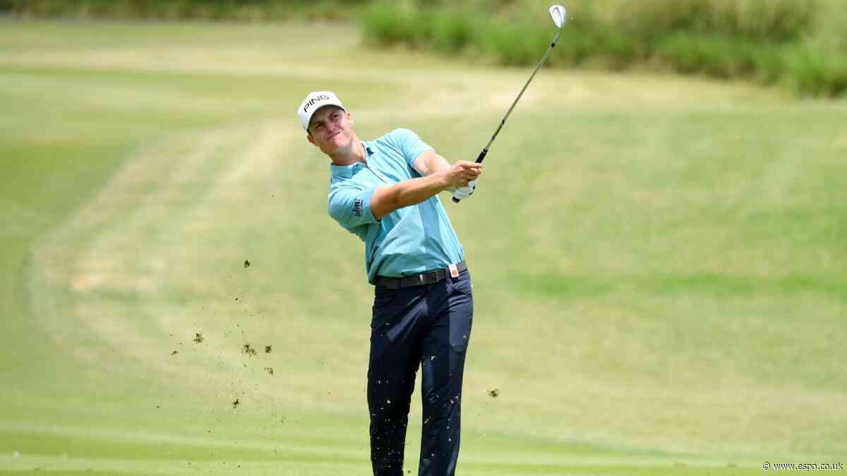 Hill cards 64 to take Mauritius Open lead