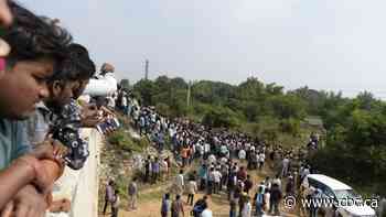 Police in India kill 4 men suspected of rape, murder