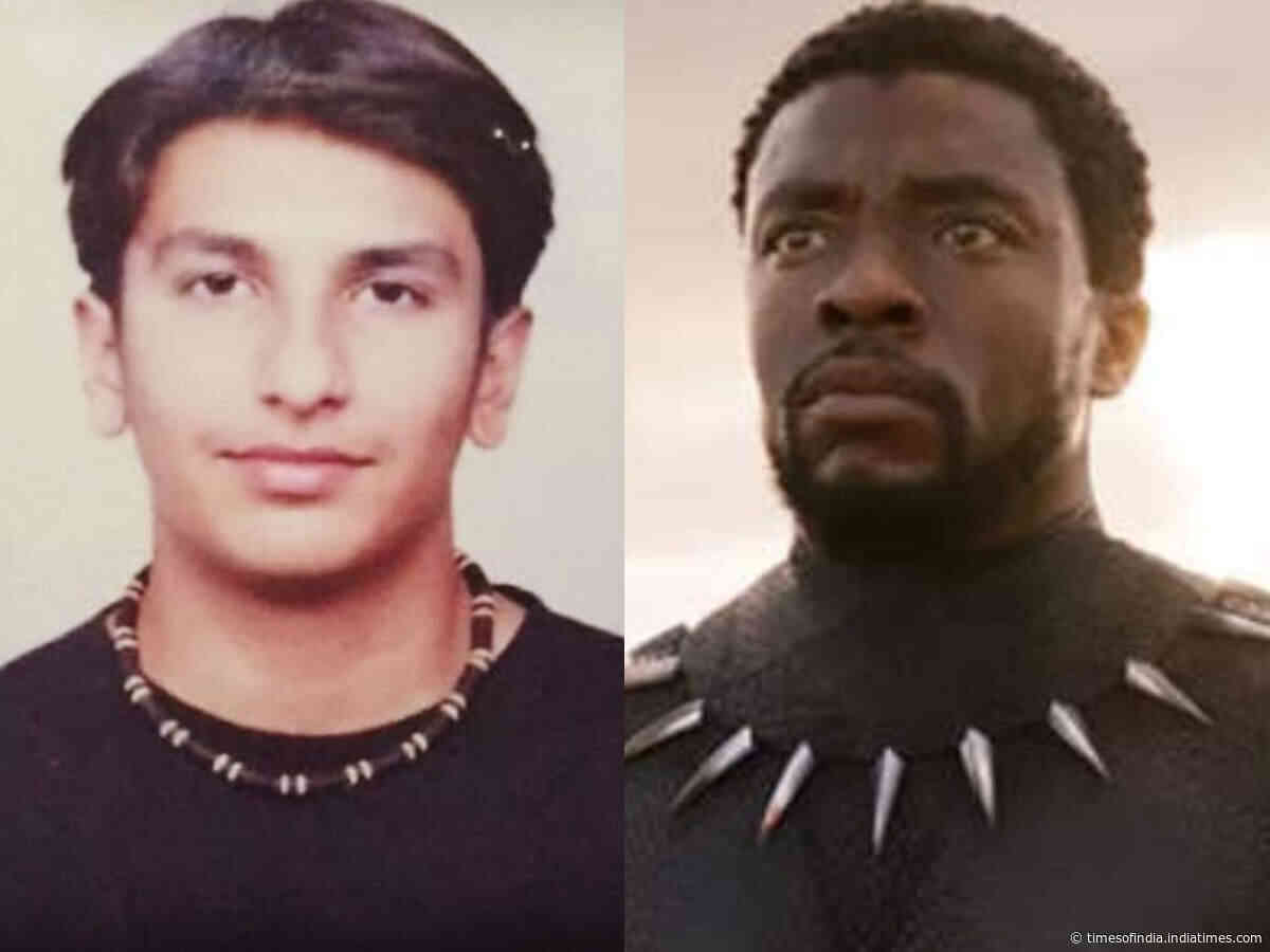 Netizens tag Ranveer's pic as 'Black Panther'