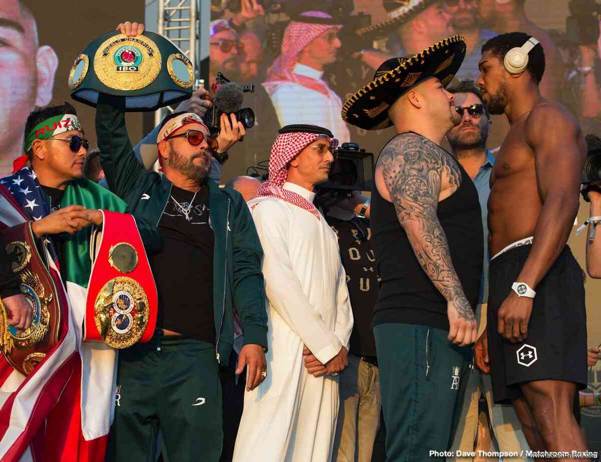 Ruiz vs Joshua II LIVE STREAM auf DAZN ab 18 Uhr am Samstag