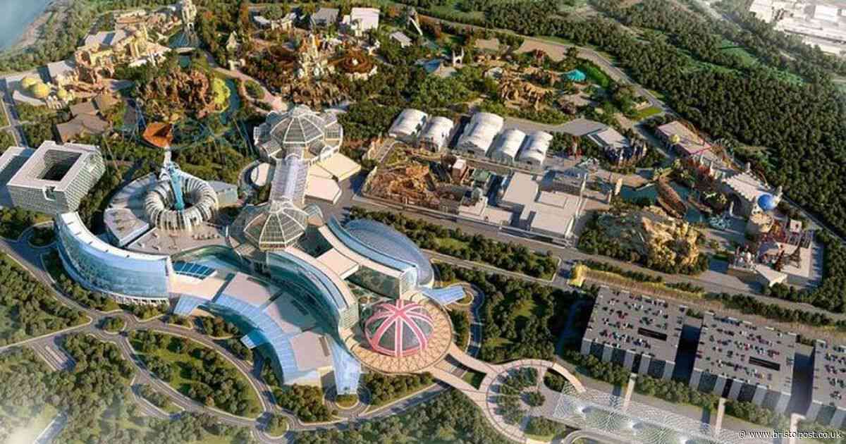 First images of what Britain's new £3.5billion theme park will look like