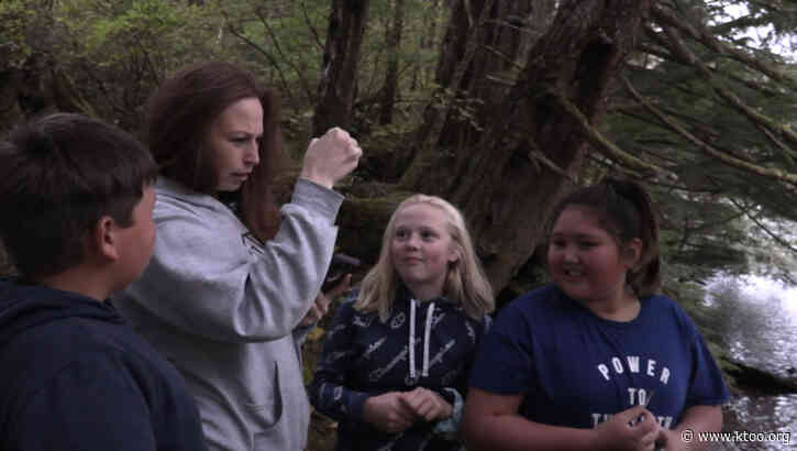 Salmon returns are down in Metlakatla. These junior scientists are discovering possible reasons why.